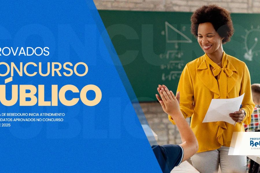 Prefeitura de Bebedouro inicia atendimento aos candidatos aprovados no Concurso Público de 2025